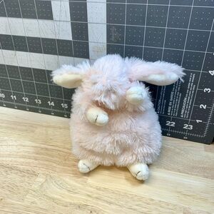 Bunnies By The Bay - Wee Petal Bunny Plush - Pink Chubby Rabbit Stuffed Animal